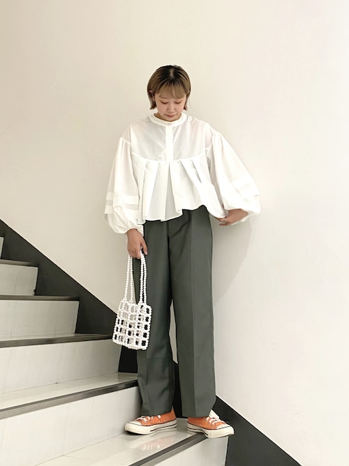 CABaN ファインポリエステル ランダムリブタンクトップ caban（キャバン）の「□CABaN ファインポリエステル ランダム