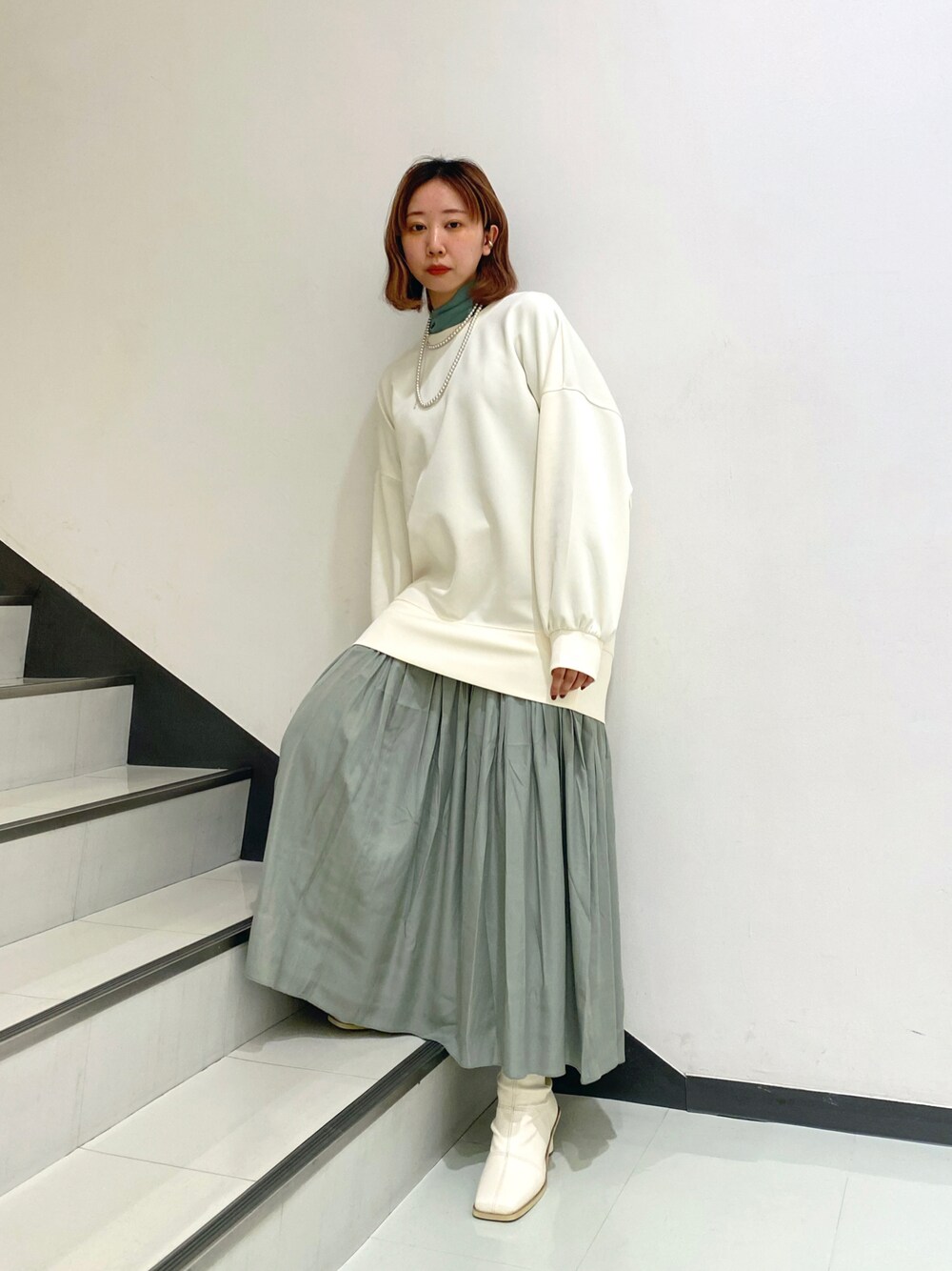 KBF（ケイビーエフ）の「スウェットドッキングワンピース