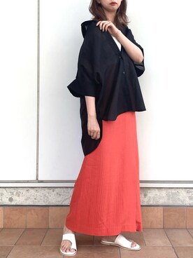 kanocoさん（レディース・160cm）の夏コーディネート