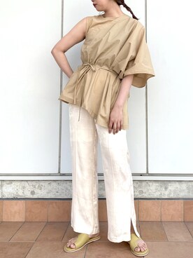 kanocoさん（レディース・160cm）の夏コーディネート