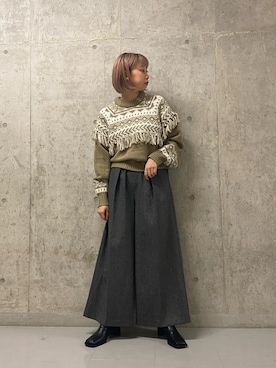 kanocoさん（レディース・160cm）の秋コーディネート