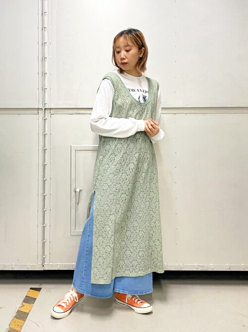 Kbf Kbf Kanocoさんのワンピースを使ったコーディネート Zozotown