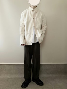 「アイテム（スーツセット、ブラウン系）」を使った、ゆうま 𓍲 相互フォロー 𓍱　さん（メンズ・173cm）の秋コーディネート