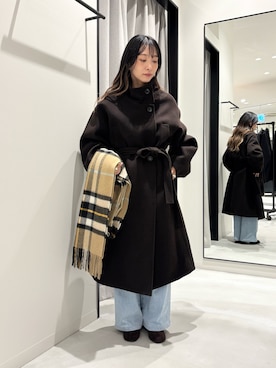 「アイテム（テーラードジャケット）」を使った、amiさん（レディース・150cm）の秋コーディネート