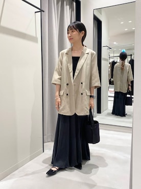 「アイテム（その他アウター）」を使った、amiさん（レディース・150cm）の夏コーディネート