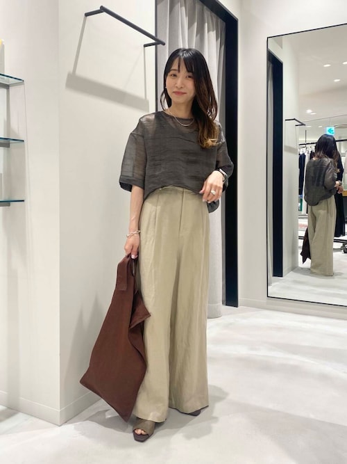 URBAN RESEARCH / アーバンリサーチ シルクブレンドシアーブラウス セール】シルクブレンドシアーブラウス（シャツ/ブラウス
