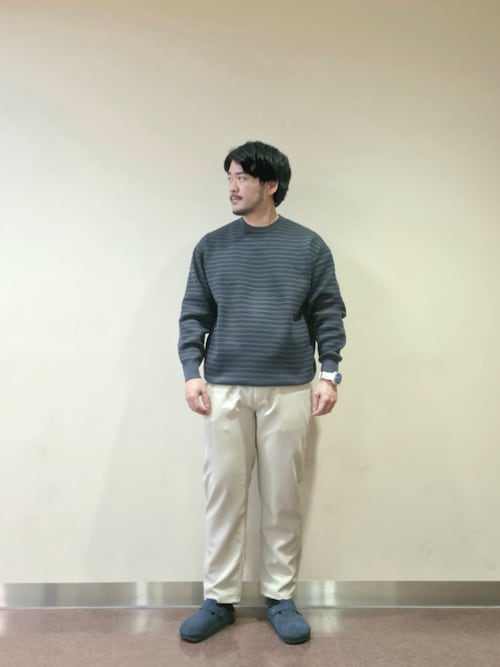 新品タグ付き　かぐれ　リネンクルーネックプルオーバー　アーバンリサーチドアーズ URBAN RESEARCH DOORS（アーバンリサーチドアーズ）の「リネンクルー