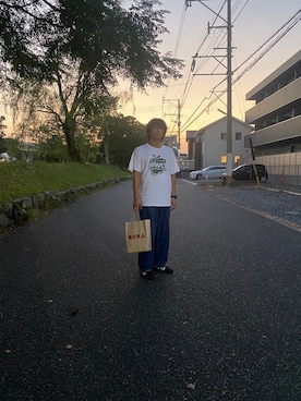 「POLAR（ポラール）のアイテム」を使った、Koshinさん（メンズ・175cm）の夏コーディネート