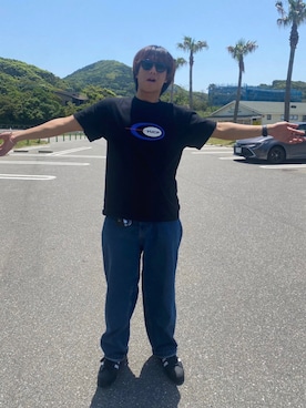 「POLAR（ポラール）のアイテム」を使った、Koshinさん（メンズ・175cm）の春コーディネート