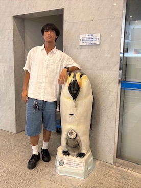 「アイテム（パンツ）」を使った、Koshinさん（メンズ・175cm・20代）の夏コーディネート