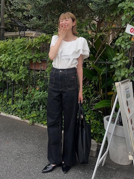 「アイテム（パンプス）」を使った、manaさん（レディース・166cm・20代）の夏コーディネート