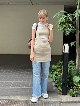 「アイテム（アンサンブル）」を使った、manaさん（レディース・166cm）の秋コーディネート