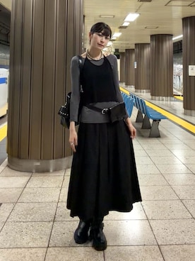manaさん（レディース・166cm）の秋コーディネート