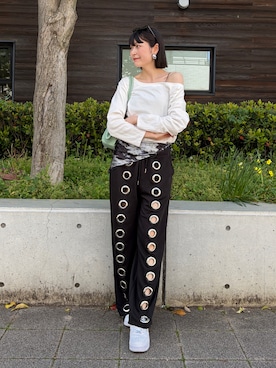 「NIKE（ナイキ）のアイテム（シューズ）」を使った、manaさん（レディース・166cm）の春コーディネート