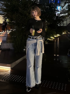 「アイテム（パンプス）」を使った、manaさん（レディース・166cm）の秋コーディネート
