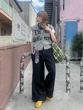 「アイテム（フォーマルスーツ/小物）」を使った、manaさん（レディース・166cm）の秋コーディネート