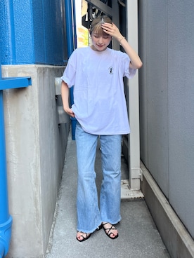 「アイテム（パンツ）」を使った、manaさん（レディース・166cm・20代）の夏コーディネート