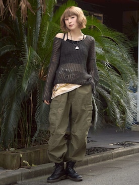 manaさん（骨格ナチュラル・レディース・166cm）の秋コーディネート