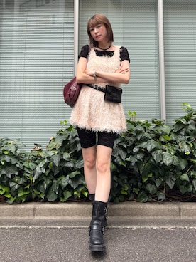 「leimn（レイムン）のアイテム」を使った、manaさん（レディース・166cm）の秋コーディネート