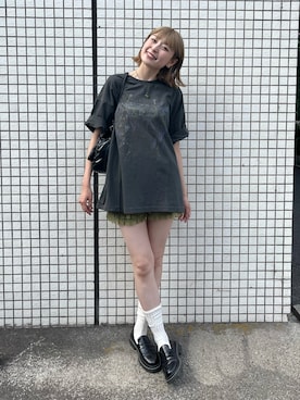 「アイテム（ハンドバッグ）」を使った、manaさん（レディース・166cm・20代）の夏コーディネート