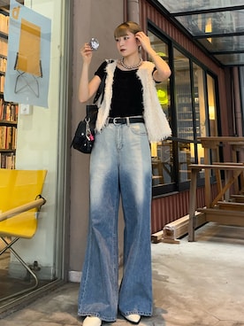 manaさん（骨格ナチュラル・レディース・166cm・20代）の秋コーディネート