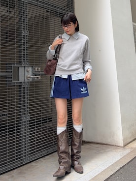 「プレッピー」｜manaさん（レディース・166cm）の春コーディネート