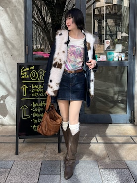 manaさん（レディース・166cm）の春コーディネート