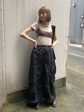 「アイテム（その他トップス）」を使った、manaさん（レディース・166cm・20代）の夏コーディネート