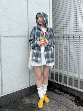 「アイテム（キャミソール）」を使った、manaさん（レディース・166cm）の秋コーディネート