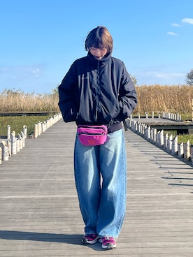 「アイテム（その他）」を使った、manaさん（レディース・166cm・20代）の秋コーディネート