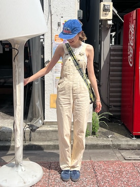 「Lee（リー）のアイテム」を使った、manaさん（レディース・166cm）の夏コーディネート