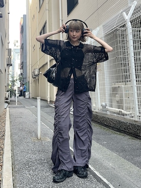 「アイテム（スニーカー）」を使った、manaさん（レディース・166cm・20代）の秋コーディネート