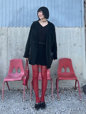 manaさん（レディース・166cm）の冬コーディネート