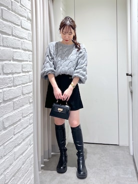 CHIHARUさん（レディース・153cm）の冬コーディネート