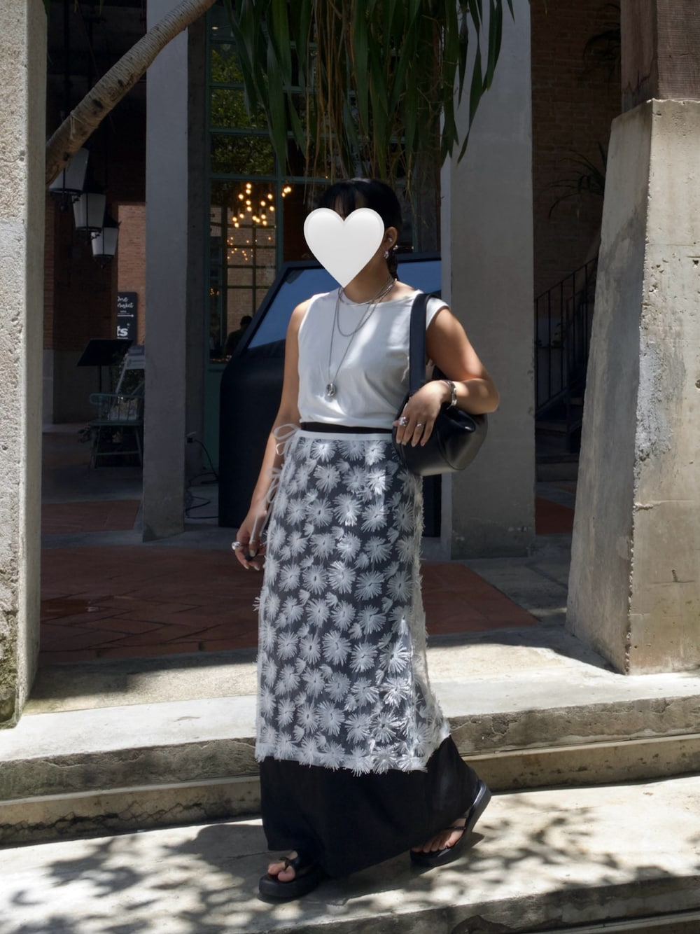 アキキ akiki 持ち運ぶ フラワーレーススカート ラップ調 