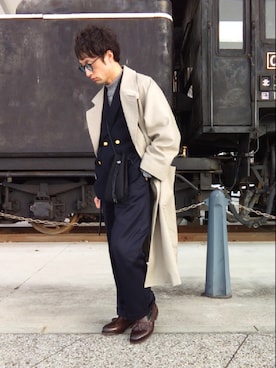 「BEAMS PLUS（ビームスプラス）のアイテム（ジャケット/アウター）」を使った、coen5910emさん（メンズ・168cm）の春コーディネート