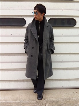 「MB（エムビー）のアイテム（ジャケット/アウター）」を使った、coen5910emさん（メンズ・168cm）の秋コーディネート