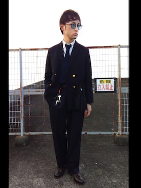 「BEAMS PLUS（ビームスプラス）のアイテム（ジャケット/アウター）」を使った、coen5910emさん（メンズ・168cm）の冬コーディネート