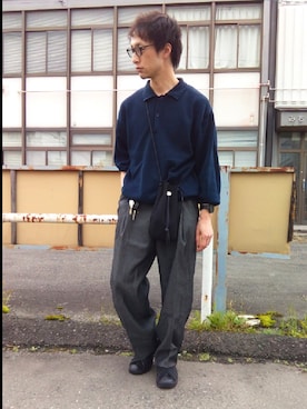 「RAINMAKER（レインメーカー）のアイテム」を使った、coen5910emさん（メンズ・168cm）の秋コーディネート