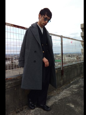 「BEAMS PLUS（ビームスプラス）のアイテム（ジャケット/アウター）」を使った、coen5910emさん（メンズ・168cm）の冬コーディネート