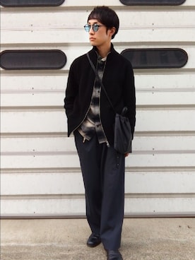 「PADRONE（パドローネ）のアイテム（ブーツ）」を使った、coen5910emさん（メンズ・168cm）の秋コーディネート