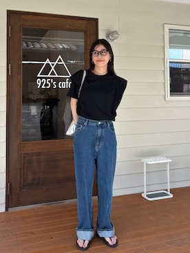 「TODAYFUL（トゥデイフル）のアイテム」を使った、eriさん（レディース・163cm）の夏コーディネート