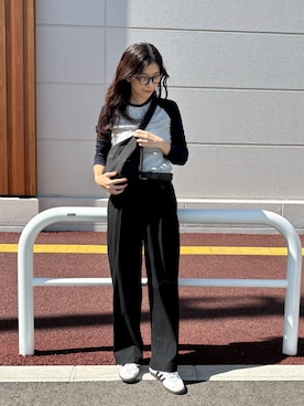 「adidas Originals（アディダスオリジナルス）のアイテム」を使った、eriさん（レディース・163cm）の秋コーディネート