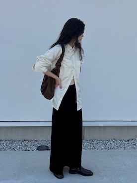 「select MOCA by son（セレクトモカバイソン）のアイテム」を使った、eriさん（レディース・163cm）の秋コーディネート