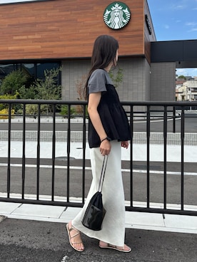 「BEAUTY&YOUTH UNITED ARROWS（ビューティーアンドユースユナイテッドアローズ）のアイテム」を使った、eriさん（レディース・163cm）の夏コーディネート