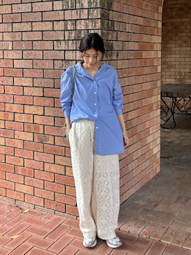 「Aunt Marie's（アントマリーズ）のアイテム」を使った、eriさん（レディース・163cm）の春コーディネート