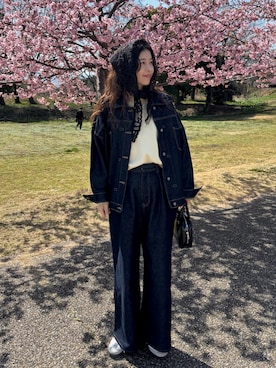 「BONLECILL（ボンルシール）のアイテム」を使った、eriさん（レディース・163cm）の春コーディネート