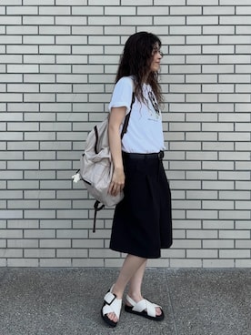 「coca（coca）（コカ）のアイテム」を使った、eriさん（レディース・163cm）の夏コーディネート