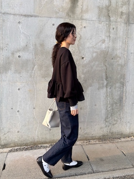 「ammy.（エイミードット）のアイテム」を使った、eriさん（レディース・163cm）の冬コーディネート