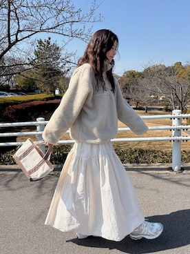 「L.L.Bean（エルエルビーン）のアイテム（バッグ）」を使った、eriさん（レディース・163cm）の冬コーディネート